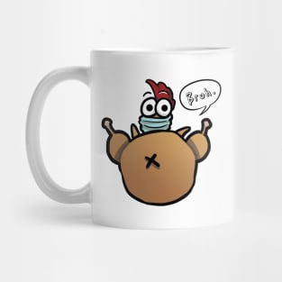 Merry chickmask! Mug